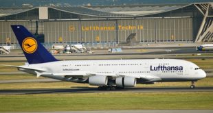 lufthansin avion